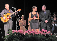 Gigi Rognoni,  Simona Goretti e Fabrizio Lana